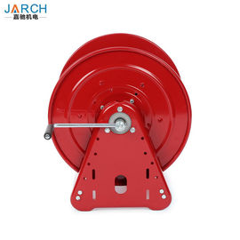 Tay quay hạng nặng Cuộn ống nước có thể thu vào Vật liệu thép 1000psi cuộn ống áp suất cao 100m