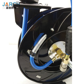 Ống nước màu đen Cuộn ống có thể thu vào không khí 200psi Ống cuộn có áp suất thấp Loại ống mở rộng tự động